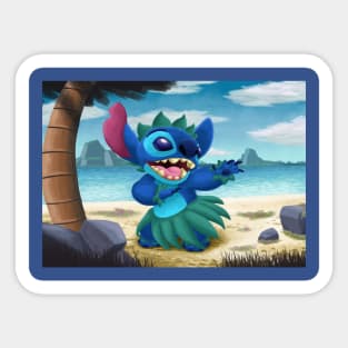 Hawaii Stitch Sticker